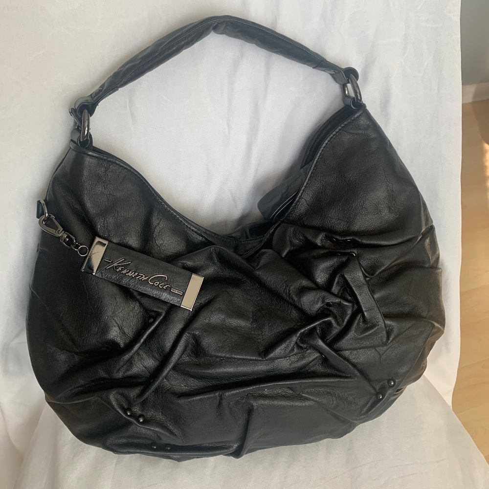 Kenneth Cole New York Genuine Leather Hobo